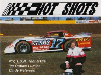 1990 Hot Shots Second Edition #1116 Cindy Peterson Front