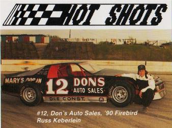 1990 Hot Shots Second Edition #1135 Russ Keberlein Front