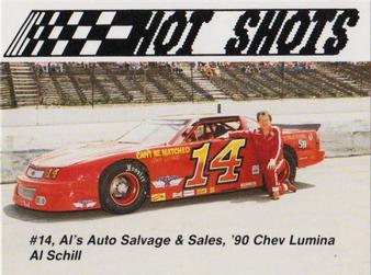 1990 Hot Shots Second Edition #1137 Al Schill Front