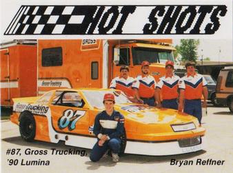 1990 Hot Shots Second Edition #1138 Bryan Reffner Front