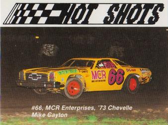 1990 Hot Shots Second Edition #1150 Mike Cayton Front
