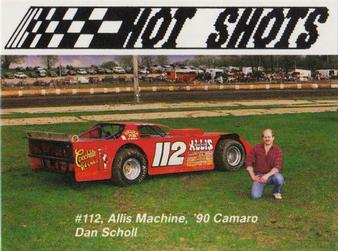 1990 Hot Shots Second Edition #1151 Dan Scholl Front