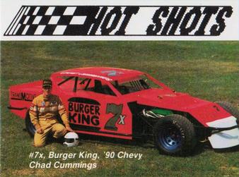 1990 Hot Shots Second Edition #1153 Chad Cummings Front