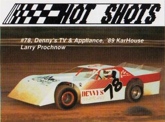 1990 Hot Shots Second Edition #1157 Larry Prochnow Front