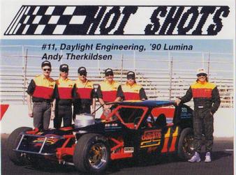 1990 Hot Shots Second Edition #1161 Andy Therkildsen Front