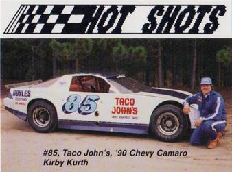 1990 Hot Shots Second Edition #1163 Kirby Kurth Front