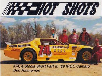 1990 Hot Shots Second Edition #1164 Don Hanneman Front