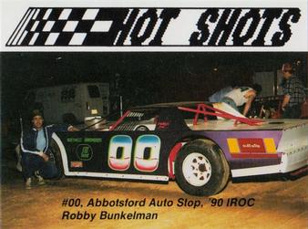 1990 Hot Shots Second Edition #1165 Robby Bunkelman Front