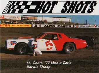 1990 Hot Shots Second Edition #1187 Darwin Shoop Front