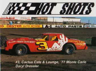 1990 Hot Shots Second Edition #1188 Daryl Dressler Front