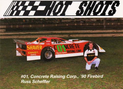 1990 Hot Shots Second Edition - Oversized #1168 Russ Scheffler Front