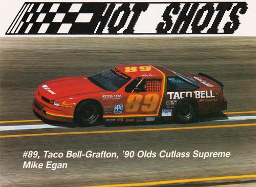 1990 Hot Shots Second Edition - Oversized #1170 Mike Egan Front