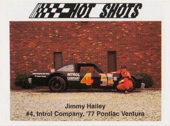 1991 Hot Shots #1204 Jimmy Hailey Front