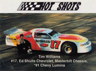 1991 Hot Shots #1205 Tim Williams Front