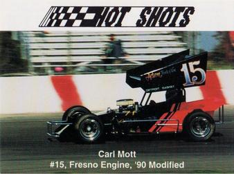 1991 Hot Shots #1207 Carl Mott Front