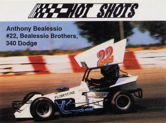 1991 Hot Shots #1208 Anthony Bealessio Front