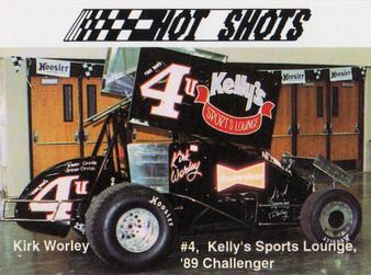 1991 Hot Shots #1227 Kirk Worley Front