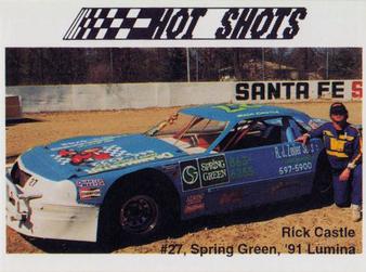 1991 Hot Shots #1232 Rick Castle Front