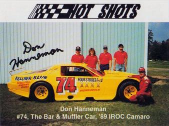 1991 Hot Shots #1233 Don Hanneman Front
