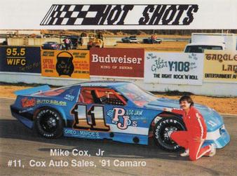 1991 Hot Shots #1235 Mike Cox, Jr. Front