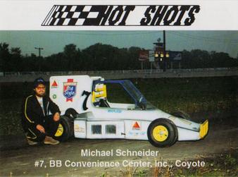 1991 Hot Shots #1251 Michael Schneider Front