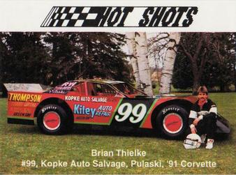 1991 Hot Shots #1273 Brian Thielke Front