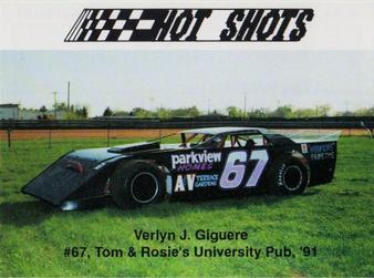 1991 Hot Shots #1278 Verlyn J. Giguere Front