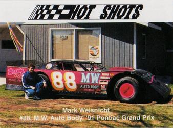 1991 Hot Shots #1282 Mark Weisnicht Front