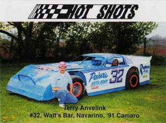 1991 Hot Shots #1283 Terry Anvelink Front