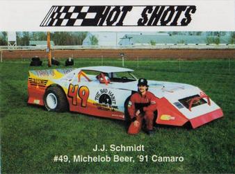 1991 Hot Shots #1286 J.J. Schmidt Front