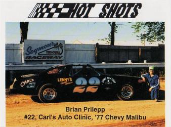 1991 Hot Shots #1297 Brian Prilepp Front