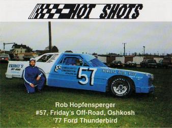 1991 Hot Shots #1301 Rob Hopfensperger Front