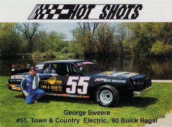 1991 Hot Shots #1302 George Sweere Front