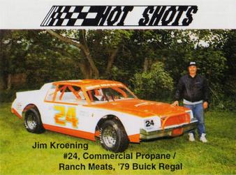 1991 Hot Shots #1306 Jim Kroening Front