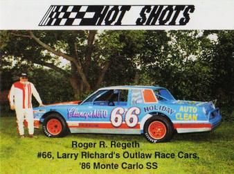 1991 Hot Shots #1308 Roger R. Regeth Front