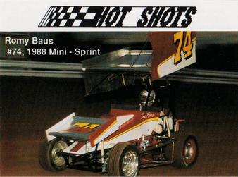 1991 Hot Shots #1312 Romy Baus Front