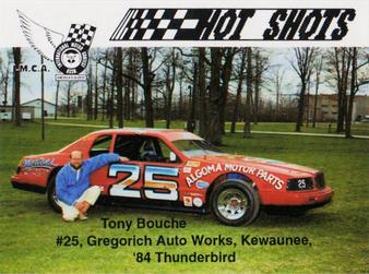 1991 Hot Shots #1339 Tony Bouche Front