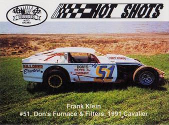 1991 Hot Shots #1345 Frank Klein Front