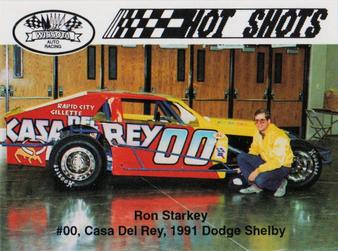 1991 Hot Shots #1354 Ron Starkey Front