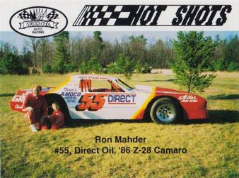1991 Hot Shots #1368 Ron Mahder Front