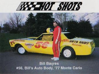 1991 Hot Shots #1377 Bill Baures Front
