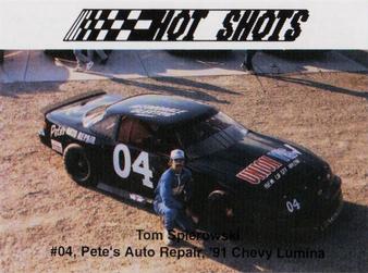 1991 Hot Shots #1383 Tom Spierowski Front
