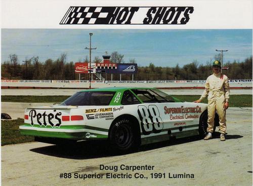 1991 Hot Shots - Oversized #1259 Doug Carpenter Front