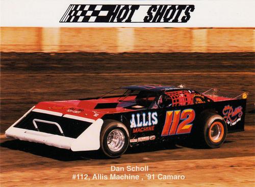 1991 Hot Shots - Oversized #1262 Dan Scholl Front