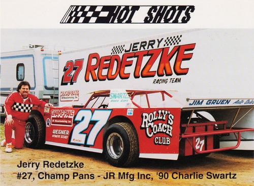 1991 Hot Shots - Oversized #1396 Jerry Redetzke Front