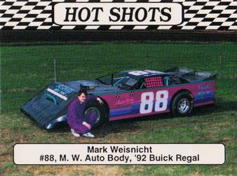 1992 Hot Shots #1450 Mark Weisnicht Front