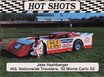1992 Hot Shots #1452 Jake Hashbarger Front