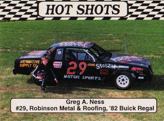 1992 Hot Shots #1454 Greg A. Ness Front