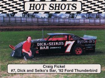 1992 Hot Shots #1462 Craig Fickel Front