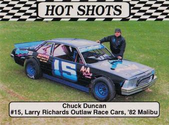 1992 Hot Shots #1465 Chuck Duncan Front